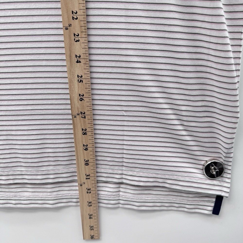 Ralph Lauren RLX Golf Striped Shirt Mens Large True Stay Collar NEW Reg $98.50 - Picture 5 of 10